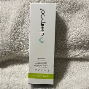 Mary Kay Clearproof Charcoal Mask - White and Green Packaging
